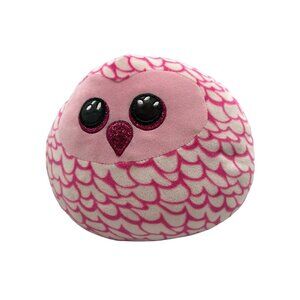 TY SQUISH-A-BOOS Pillow Plush Pinky Owl 8" Lovey Soft Squish 2021